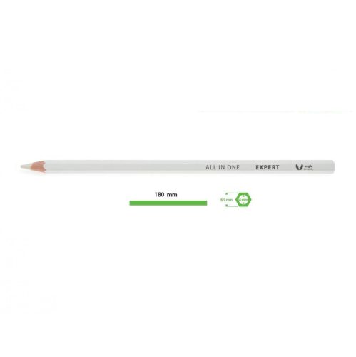 Expert burkoló ceruza, fehér 18cm hossz  (8153012)