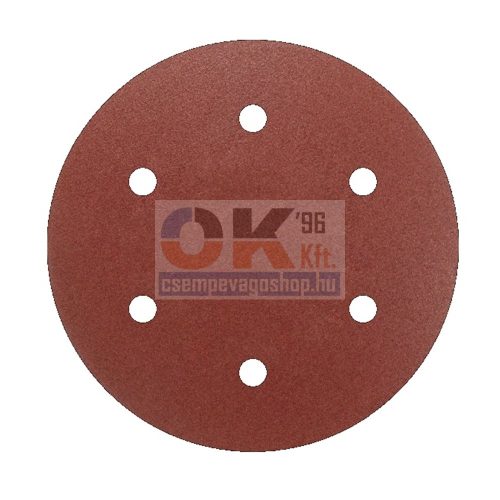 Dedra falcsiszolóhoz tépőzáras csiszolólap P150 5db 225mm (ded7749c4)