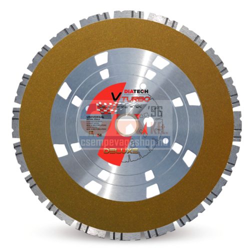 Diatech gyémánttárcsa V-Turbo 350x30/25,4x10 mm (lev350)