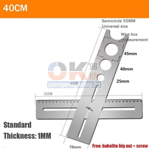 SKT furatjelölő sablon 40cm (skt171001)