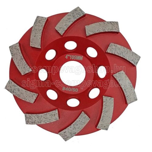 SKT PROFI gyémánt csiszolótárcsa betoncsiszoló tárcsa 125×22,2mm (skt543125)
