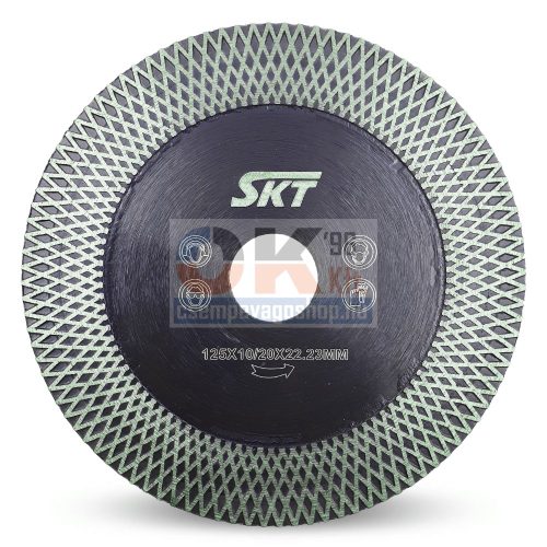 SKT ULTRA-W gyémánttárcsa 125×22,2×1,3×20/10mm (skt625125)